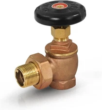 6I364 Steam Radiator Valve; Air Vent Temperature Control; 1-1/4 In. FIP X Male U