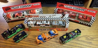 Matchbox Team Convoy Group- x6 MINT Plus Bonus Days Of Thunder Promos