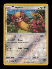 REVERSE HOLO YUNGOOS COMMON 112/156 LP POKEMON