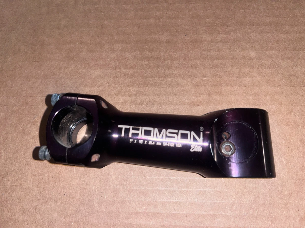 thomson 25.4 120mm 15° ステム Thomson Elite 5° x 120mm x 25.4mm Stem – Bikes Not Bombs