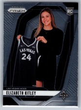 2024 Panini Prizm WNBA Elizabeth Kitley Rookie #140 Las Vegas Aces