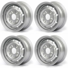 CLASSIC MINI WHEELS 10" x 4.5J ET35  X 4 RIMS SILVER COOPER S RIMS ALLOYS Z0732