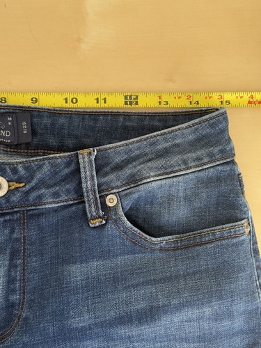 Lucky Brand Damenjeans Größe 8/29 Blau Mid-Rise Lolita Skinny Denim 29" Schrittlänge - Bild 11 von 12