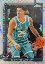 2025 Topps Chrome #45 K.J. Simpson Jr. X-Fractors