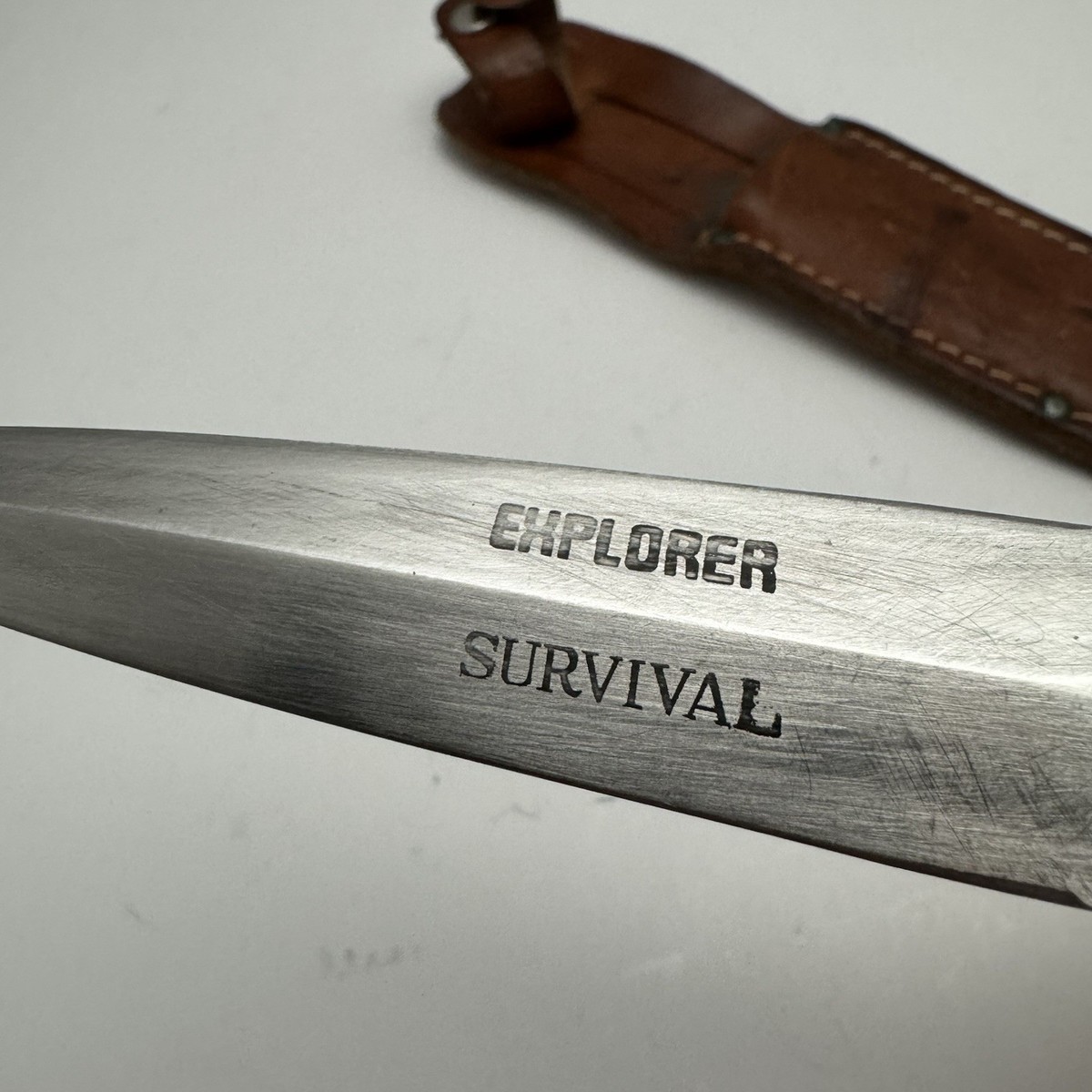 Vintage Explorer Survival Knife – 440 Stainless w/ sheath 21-040