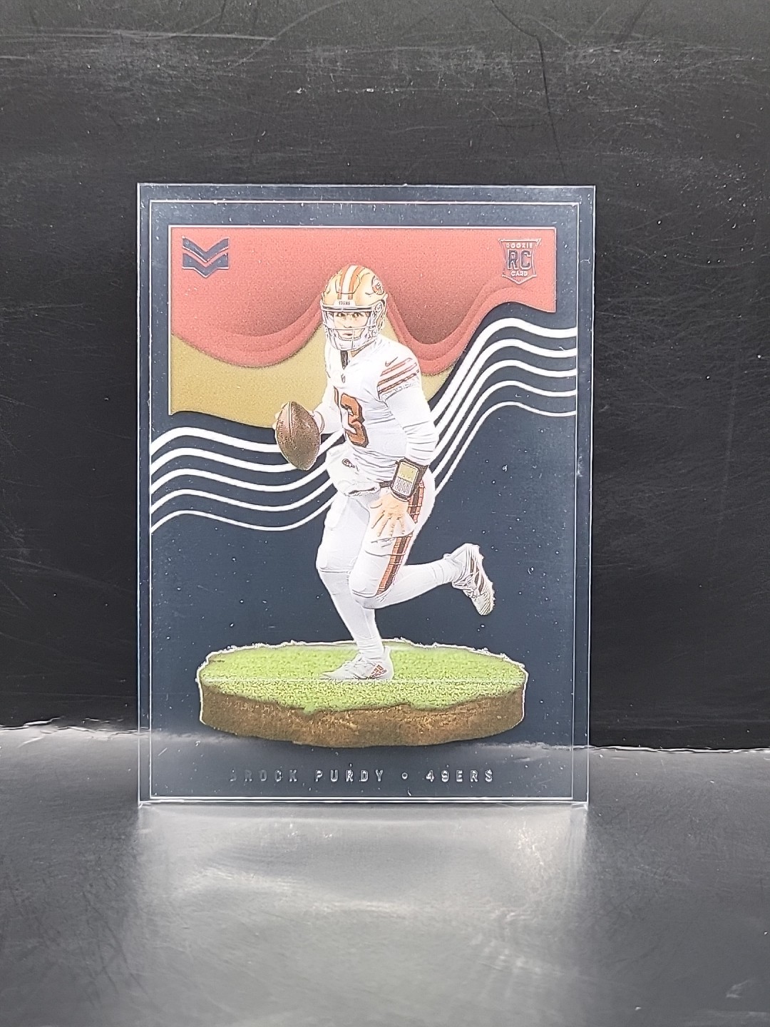 Brock Purdy 2022 Panini Chronicles Magnitude Clear RC #MAG-27 49ers