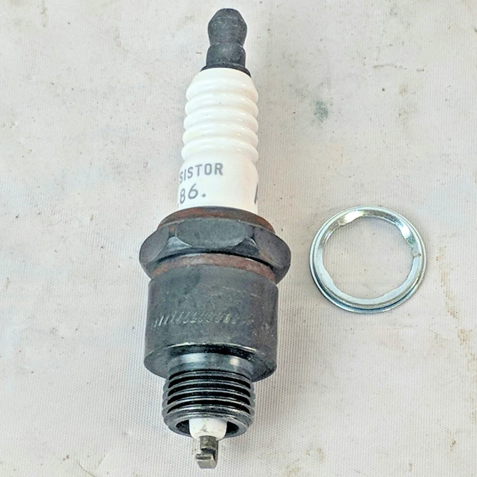 4x Bujías de cobre Autolite 86 para Mazda RX7 1986-1988 R45S AR52 RJ14Y RJ14YC Foto 2 de 4