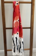 Vintage Ulrike Isensee Silk Chiffon Rectangle Scarf for Women