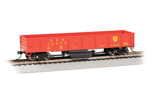 Góndola Bachmann 16340 HO Delaware & Hudson limpieza de pistas 40' #13678 | Condition: New