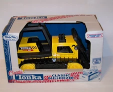Tonka Steel Classics Bulldozer - Made with Steel & Sturdy Plastic