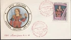 1977 ITALY ANDREA DELITIO FIRST DAY ISSUE COVER WITH POSTAGE STAMP