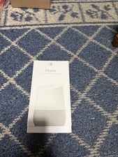 Google Home Smart Speaker Voice Control Wi-Fi White Gray GA3A00417A14 2017. Used