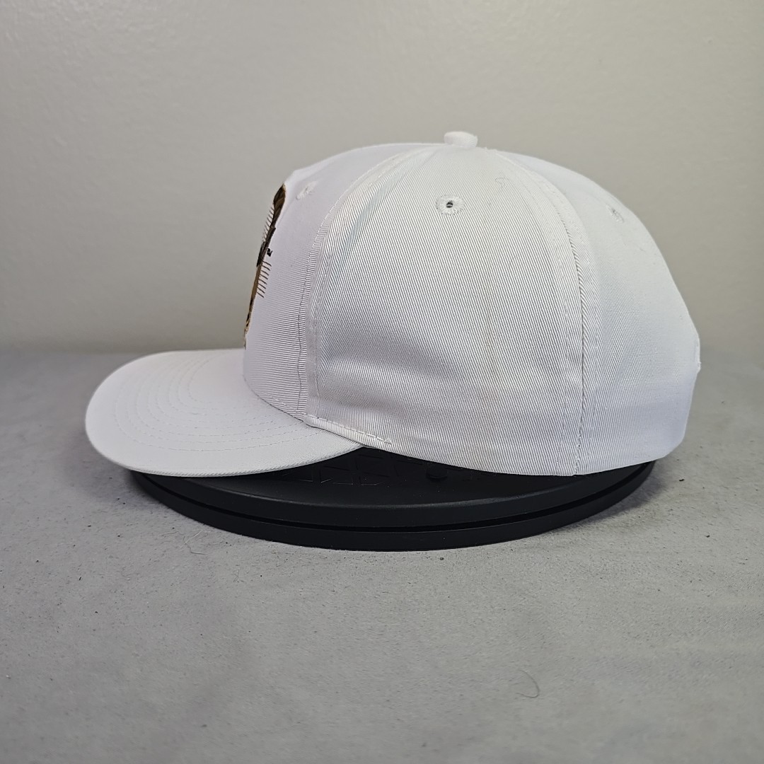 White Cap Sticker Vintage Missouri Tigers “Circle” The Game Snapback White Hat NWT 90s ...