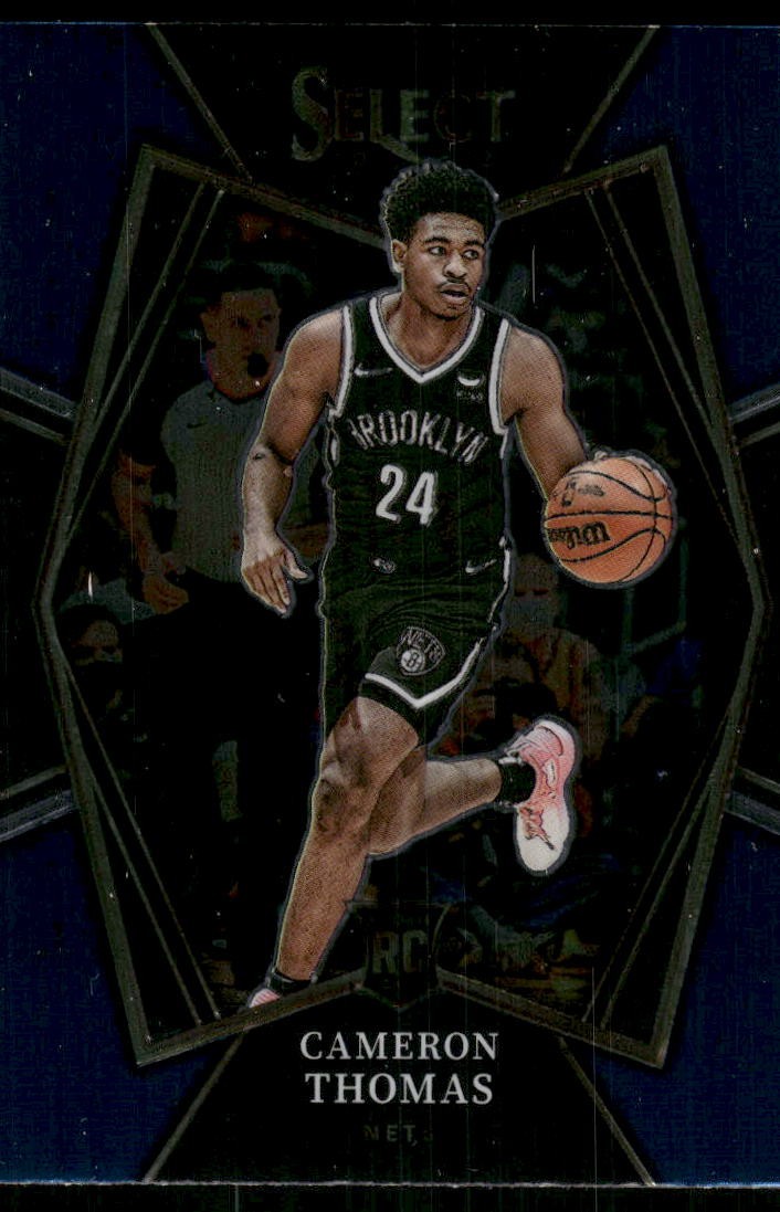 2021-22 Panini Select #126 Cameron Thomas Blue (Retail Base)