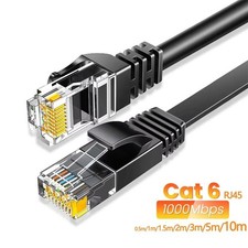 Cat 8 Ethernet RJ45 Cable Super Speed 40Gbps Patch LAN Network Gold Plated Lot