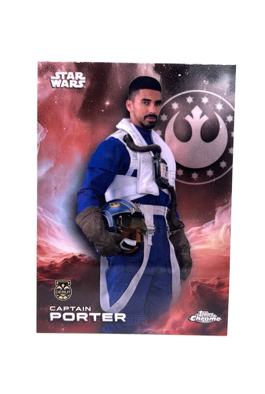 Captain Porter #20 Debut Ahsoka 2025 Topps Chrome Star Wars