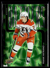 2025-26 Upper Deck Series 1 Hockey Dazzlers Green #DZ-24 Frank Vatrano