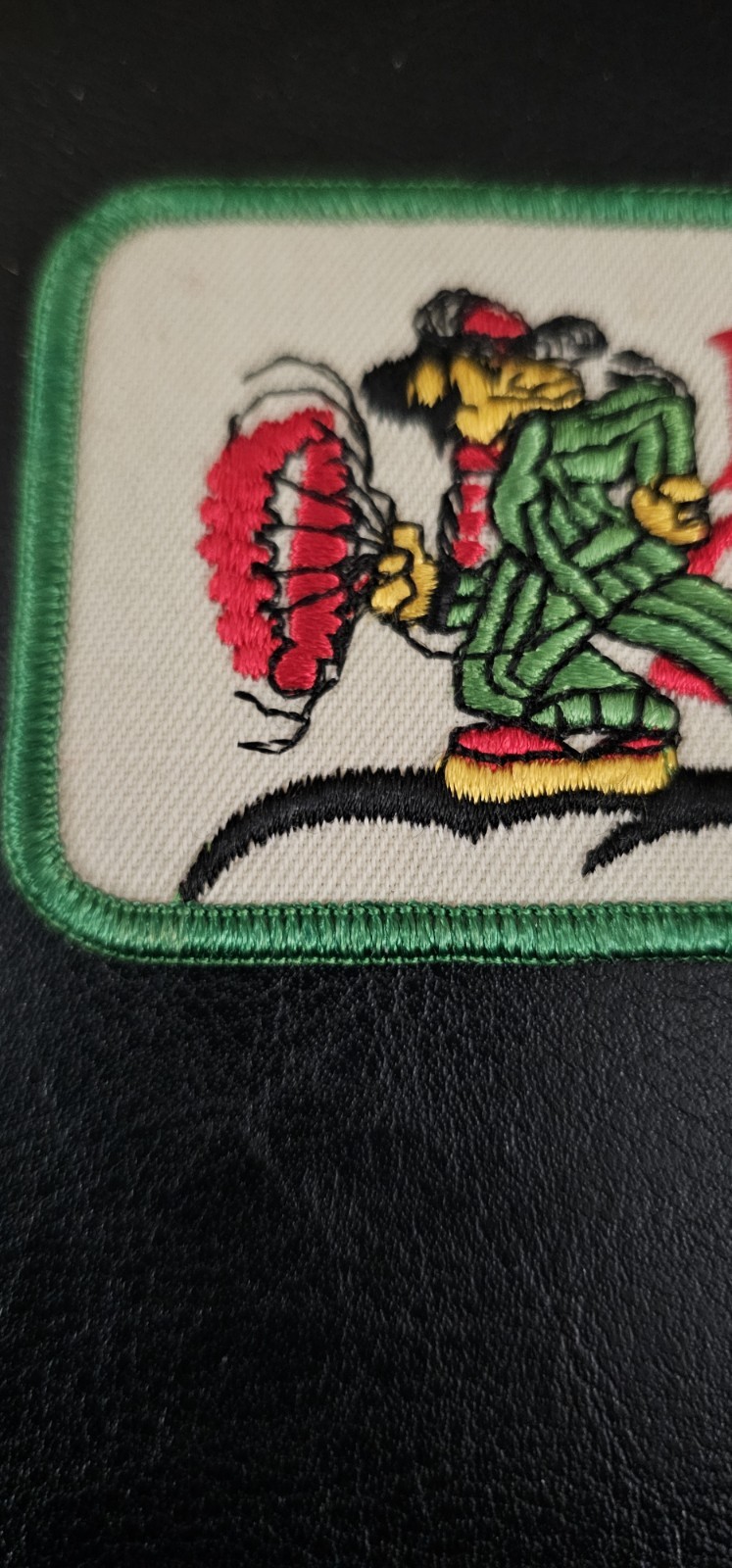 Let's Boogie Embroidered Patch Cartoon Character … - image 3