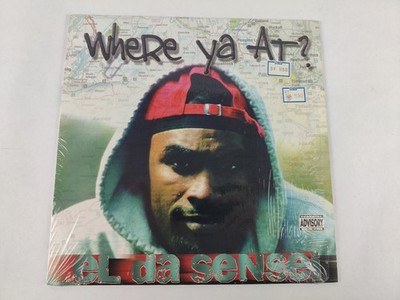 EL DA SENSEI: WHERE YA AT?  2000 Up Above Records UA 3013-1 - Hip Hop Vinyl