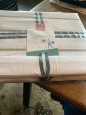 Pair Joules Pillowcases Cambridge floral striped, standard, bnip