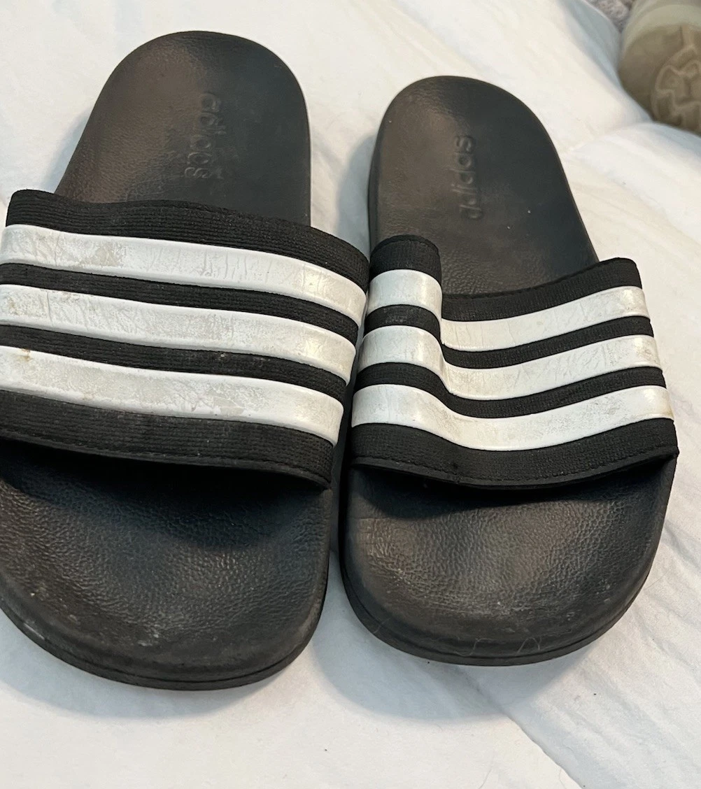 Scivoli chiusura ADIDAS neri e uomo taglia 9 in buone condizioni