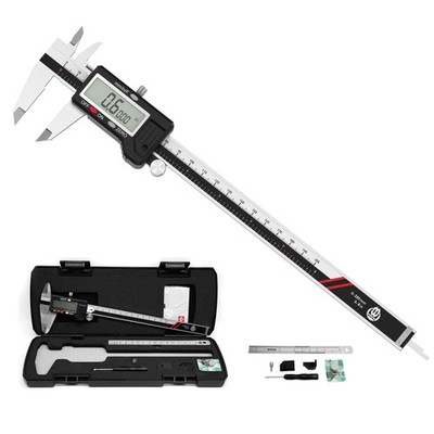 werka Digital Caliper, Calipers Measuring Tool, Auto-Off Micrometer Caliper...