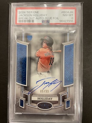 2024 Topps Tier One - Break Out Autographs Blue Foil #BOA-JH 