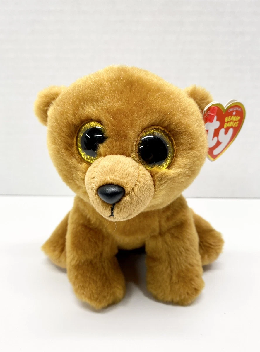 Ty Beanie Babies Brownie the Brown Bear 6 Plush Stuffed Animal