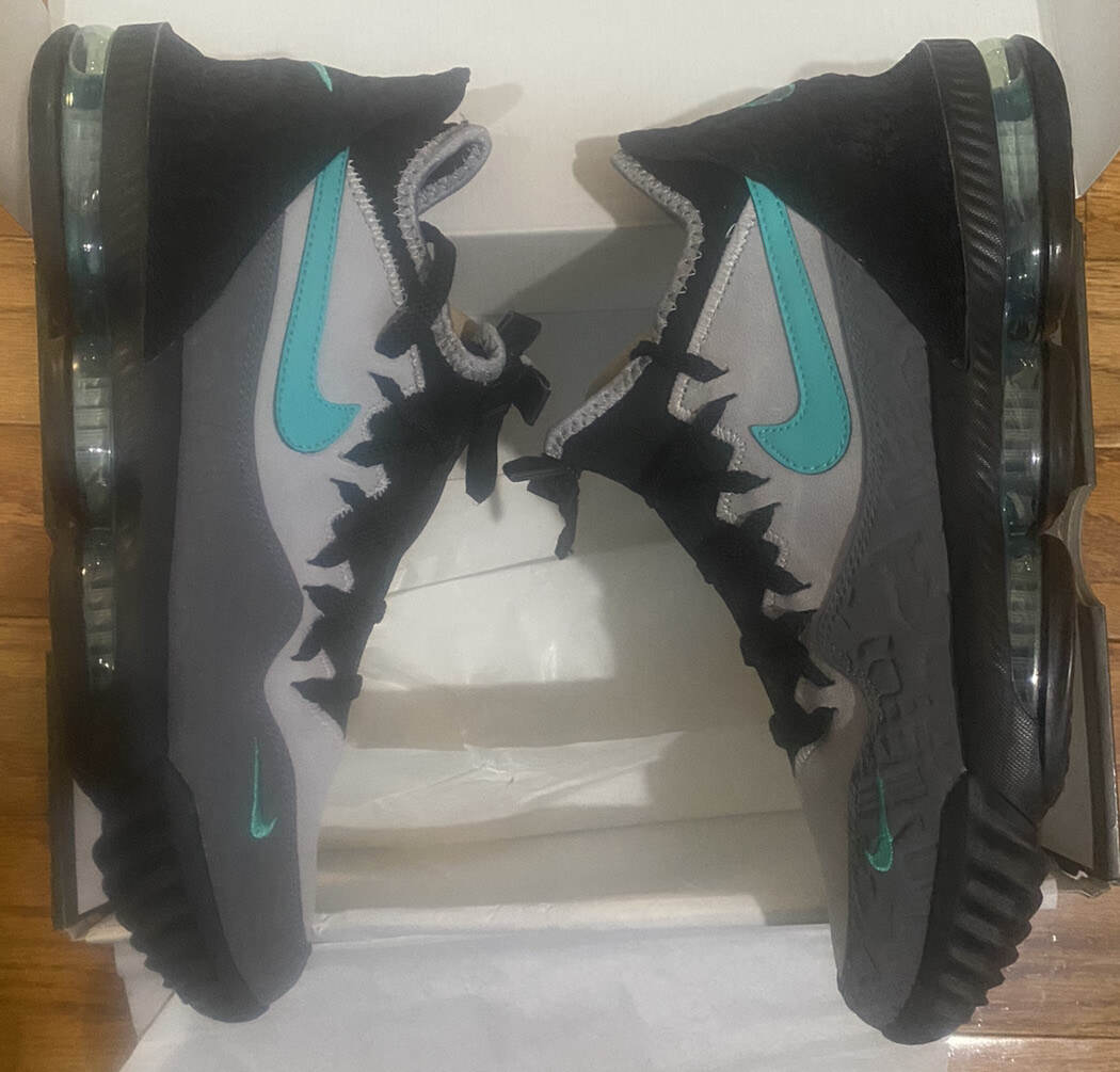 Nike LeBron 16 Low Atmos Clear Jade Size 9.5 CD9471-003 | eBay