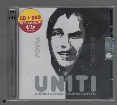 FRANCESCO BACCINI POVIA UNITI CD + DVD  SIGILLATO!!!