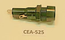 CEA-525 phillips screw cap panel mount GMA 5x20 MM fuse holder fits 1/2" hole 