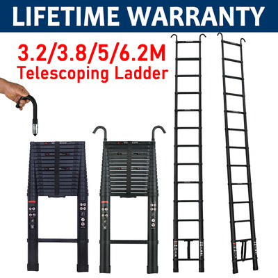 Aluminum Telescopic Extension Ladder Rv Ladder Loft Ladder Max 330 Lb Capacity