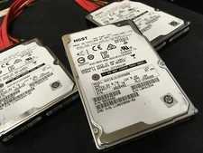 *LOT OF 10* HGST EMC 1.2TB 10K 6G 2.5" SAS HUC101212CSS600 HUC10121CLAR1200 *520