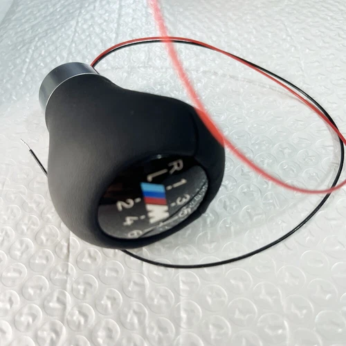 BMW Weighted ZHP 6-Speed illuminated Leather Knob for 3 5 6 Series E46 60 61 63 - Picture 5 of 7