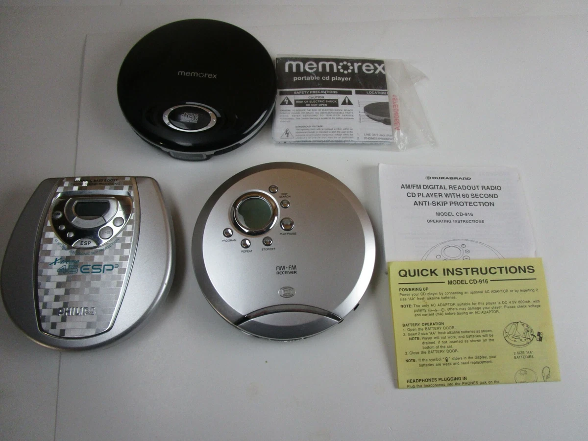 Memorex Portable Cd Player Ebay