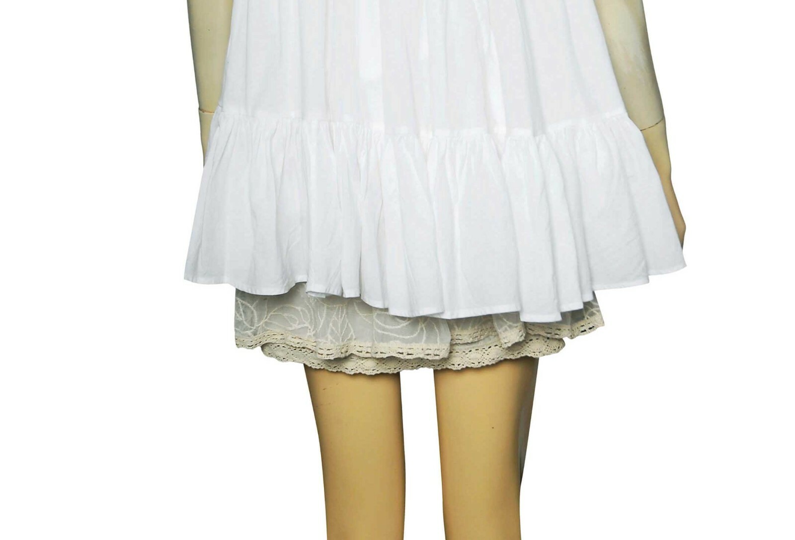 Rhode Resort Nala Tank Top S Women's Casual Sleeveless Ruffled Blouse NEW 24626