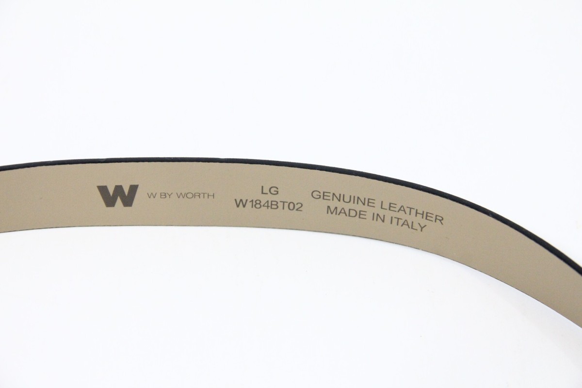 W by Worth wrap belt large W by Worth Leather Belt - Black Belts, Accessories  main image 2