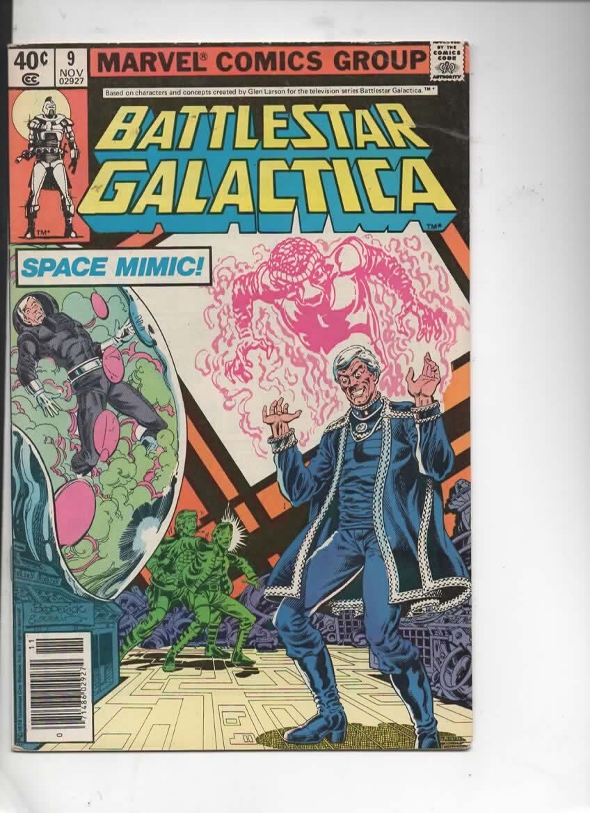Battlestar Galactica #9 Marvel 1979 Vg/Fine " SB | eBay