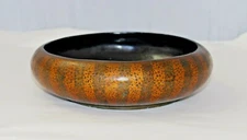 MUSEUM QUALITY ANTIQUE KASHMIRI INDIAN FINELY HANDPAINTED PAPIER MACHE BOWL af