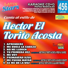 Karaoke Latin Stars 456 Hector El Torito Acosta Vol. 1
