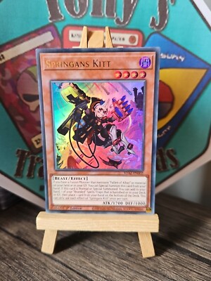 Springans Kiit Springans Kitt - SDAZ-EN002 - 1st Edition - Ultra Rare - YuGiOh | eBay