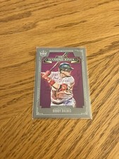 2021 Panini Diamond Kings Debut Gray Framed, Bobby Dalbec #DDK-BR Rookie Card