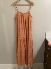 BB Dakota by Steve Madden NWT Sz Small  Been So Long  Tiered Rose Blush Dress