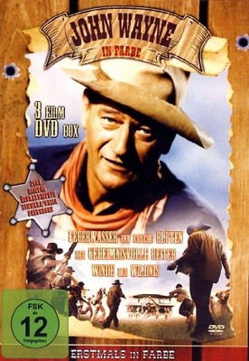 JOHN WAYNE IN FARBE - 3 Film DVD Box