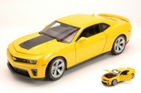 Welly 1/24 Chevrolet Camaro ZL1 2013 Gelb Statisches Modell Diecast