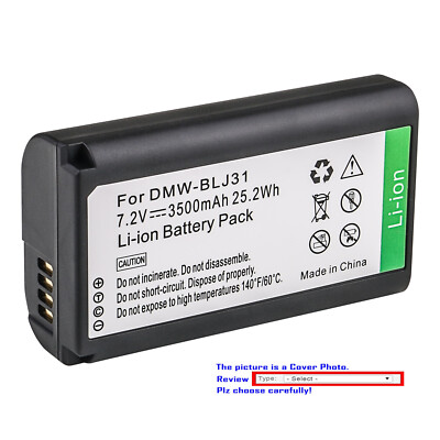 Kastar Replacement Battery Pack for Panasonic S1R S1H LUMIX S Series Mirrorless