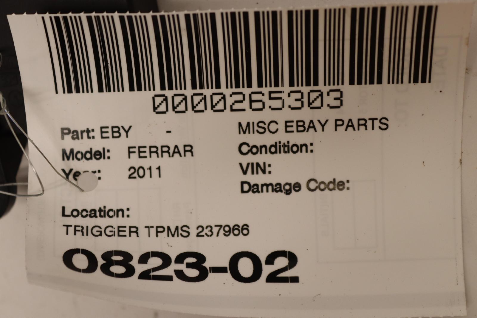 Ferrari 458 2010-2015 Tpms trigger