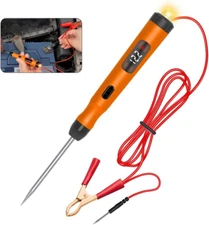 Test Light 5-30V Voltage Tester Electrical Tester Short Open Circuit Fuse Tester