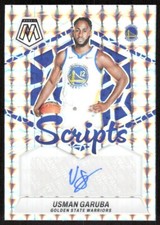 2023-24 7886D Panini Mosaic Scripts MOSAIC PRIZM Usman Garuba Rookie Auto Golden