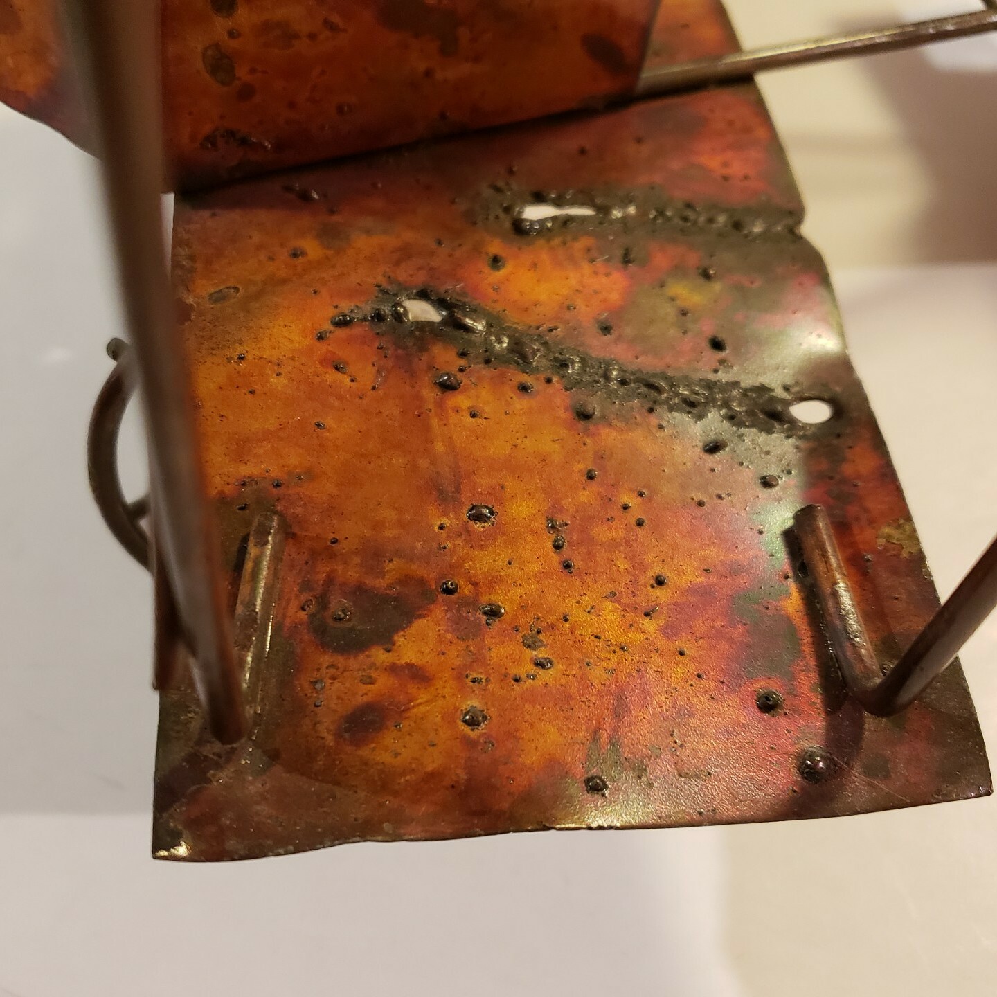 Vintage Metal Biwing Airplane Windup Propeller Music Box Hong Kong eBay